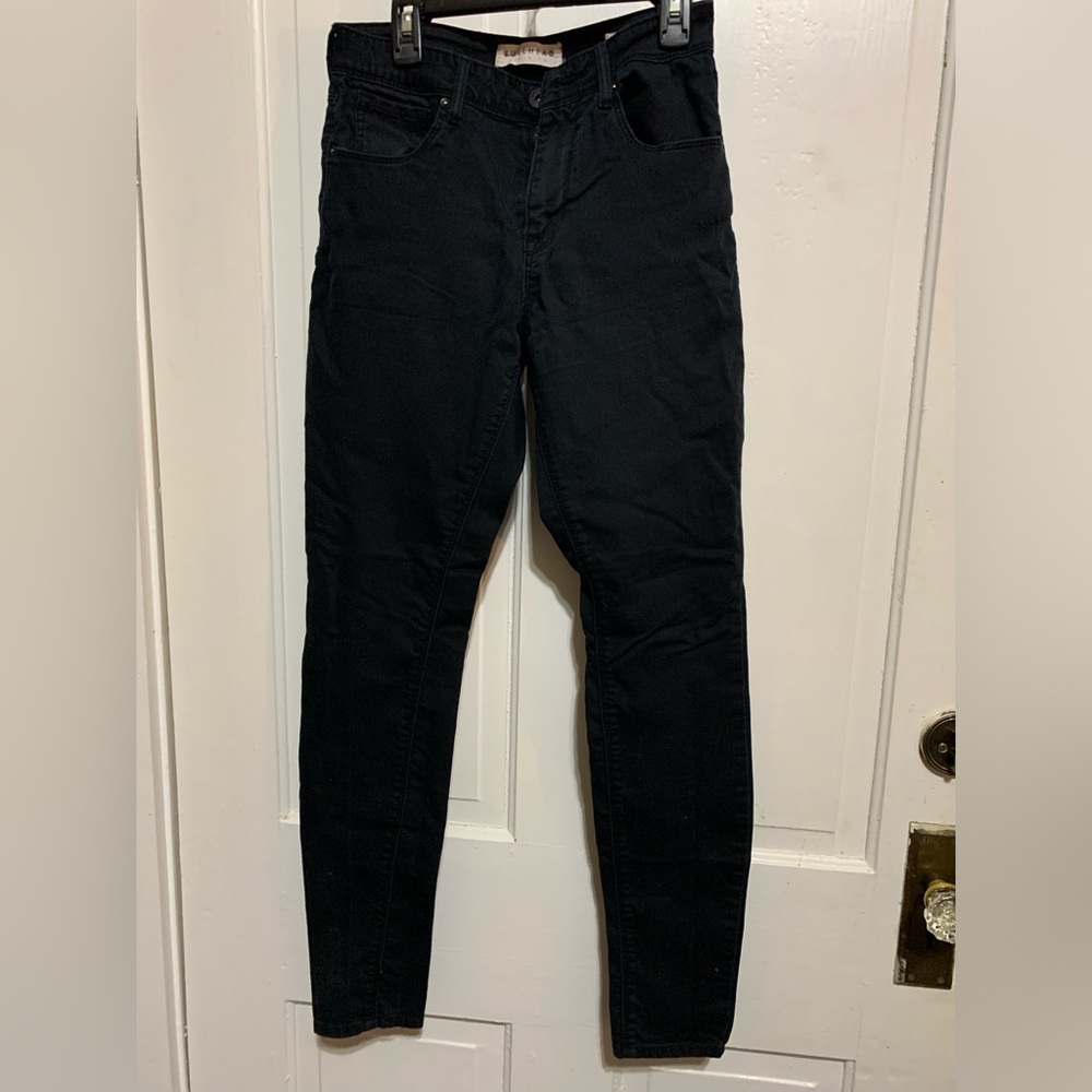 High rise Black Jeggings